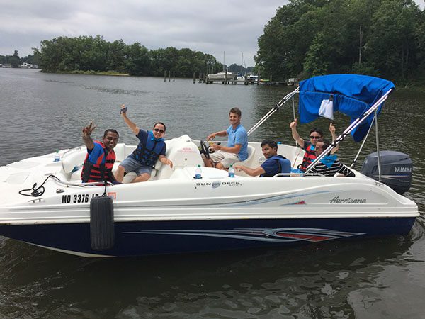 Off to go tubing!